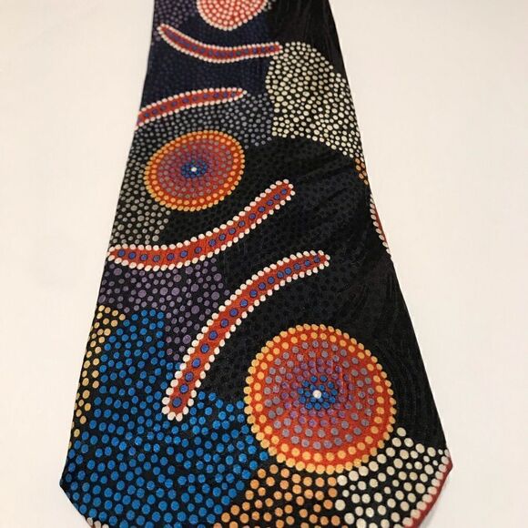 Bulurru Peter Marshall Silk Tie - Picture 7 of 8